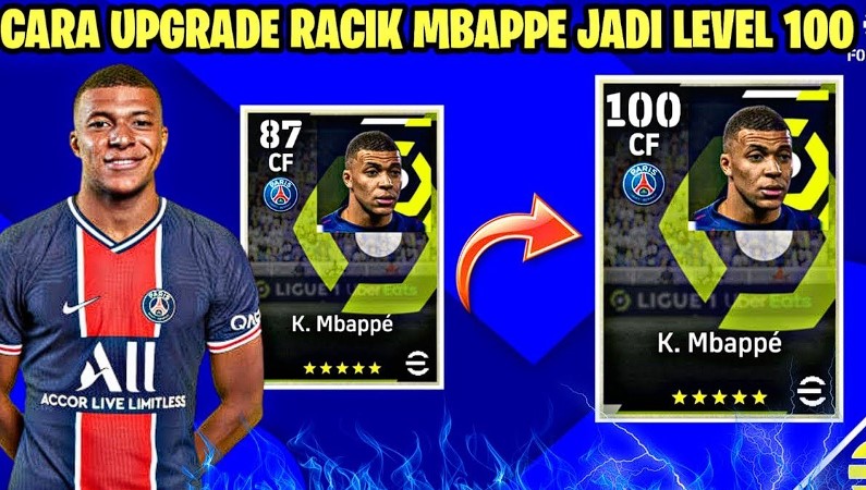 You are currently viewing Racikan Mbappe eFootball 2023 Agar Over Power, Cek Datanya Disini